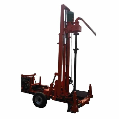 Trailer Driven Water Well Borehole Drilling Rig Water Rig