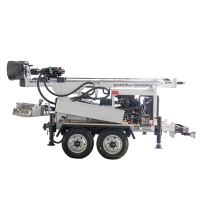 Hydraulische Aanhangwagen Opgezette de Boringsinstallatie SLY410 van Waterborewell